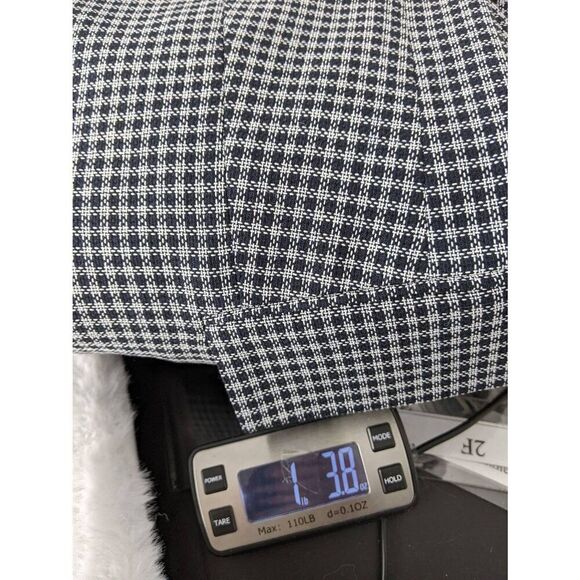 Veronica Beard Classic Long and Lean Dickey Blazer Black & White Jacket Size 10 - Picture 8 of 10